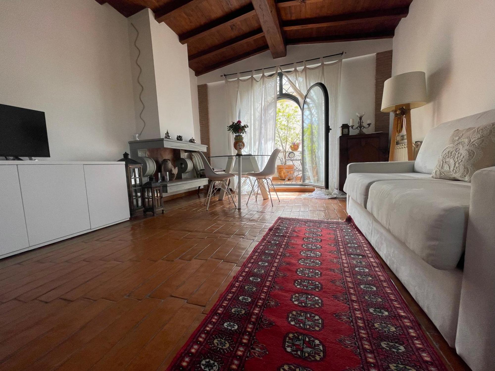 Apartament Attico Le Castelline Rzym Zewnętrze zdjęcie