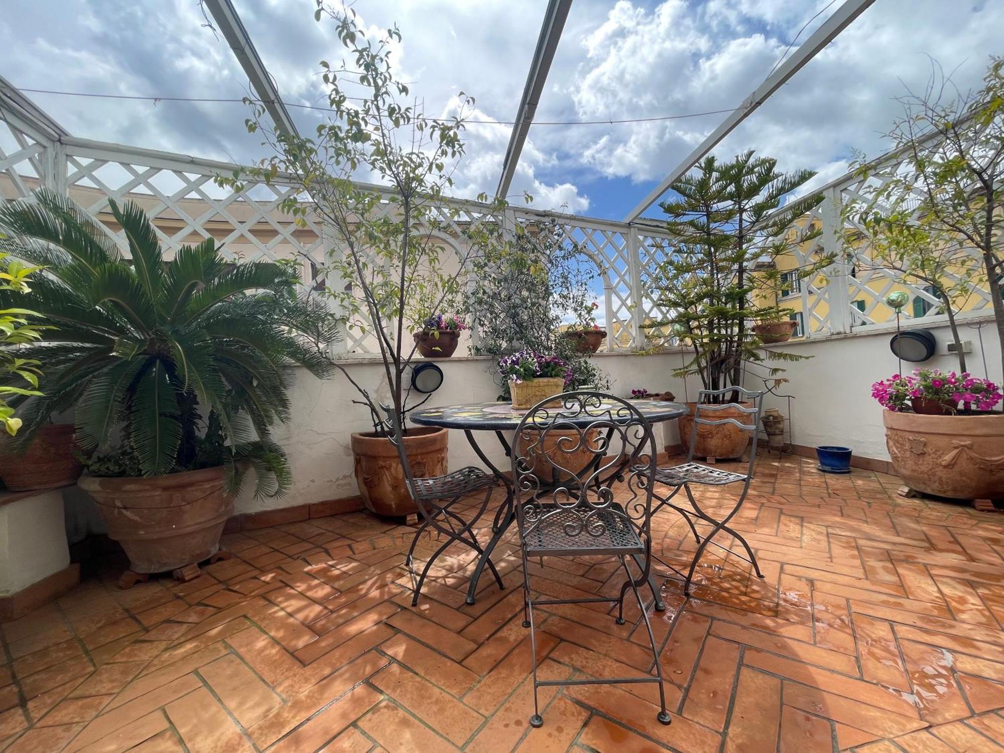 Apartament Attico Le Castelline Rzym Zewnętrze zdjęcie